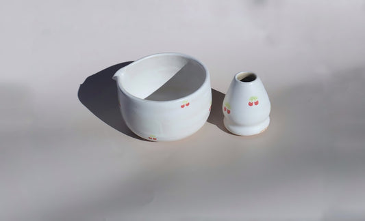 Chery Pattern Matcha Set