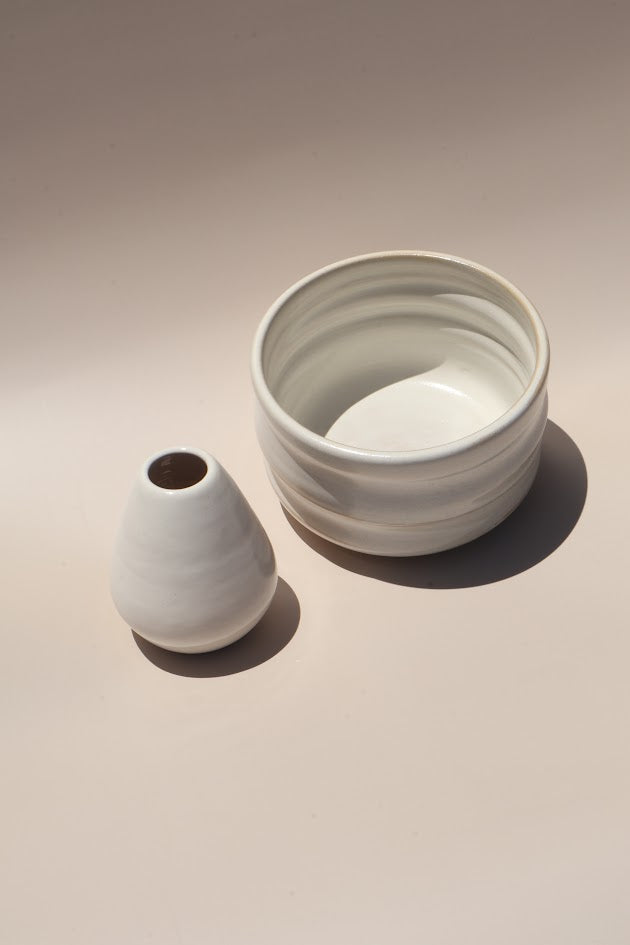 White Matcha Set