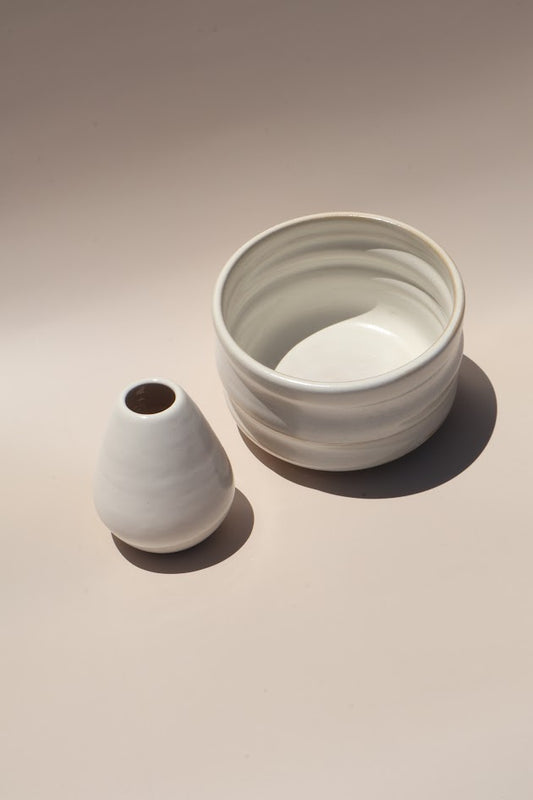 White Matcha Set