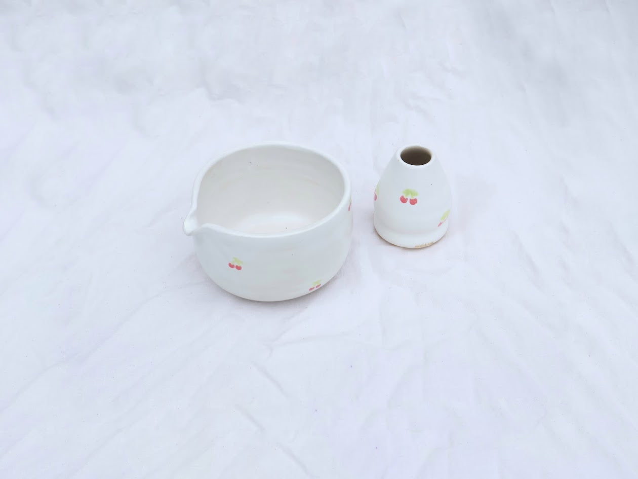 Chery Pattern Matcha Set