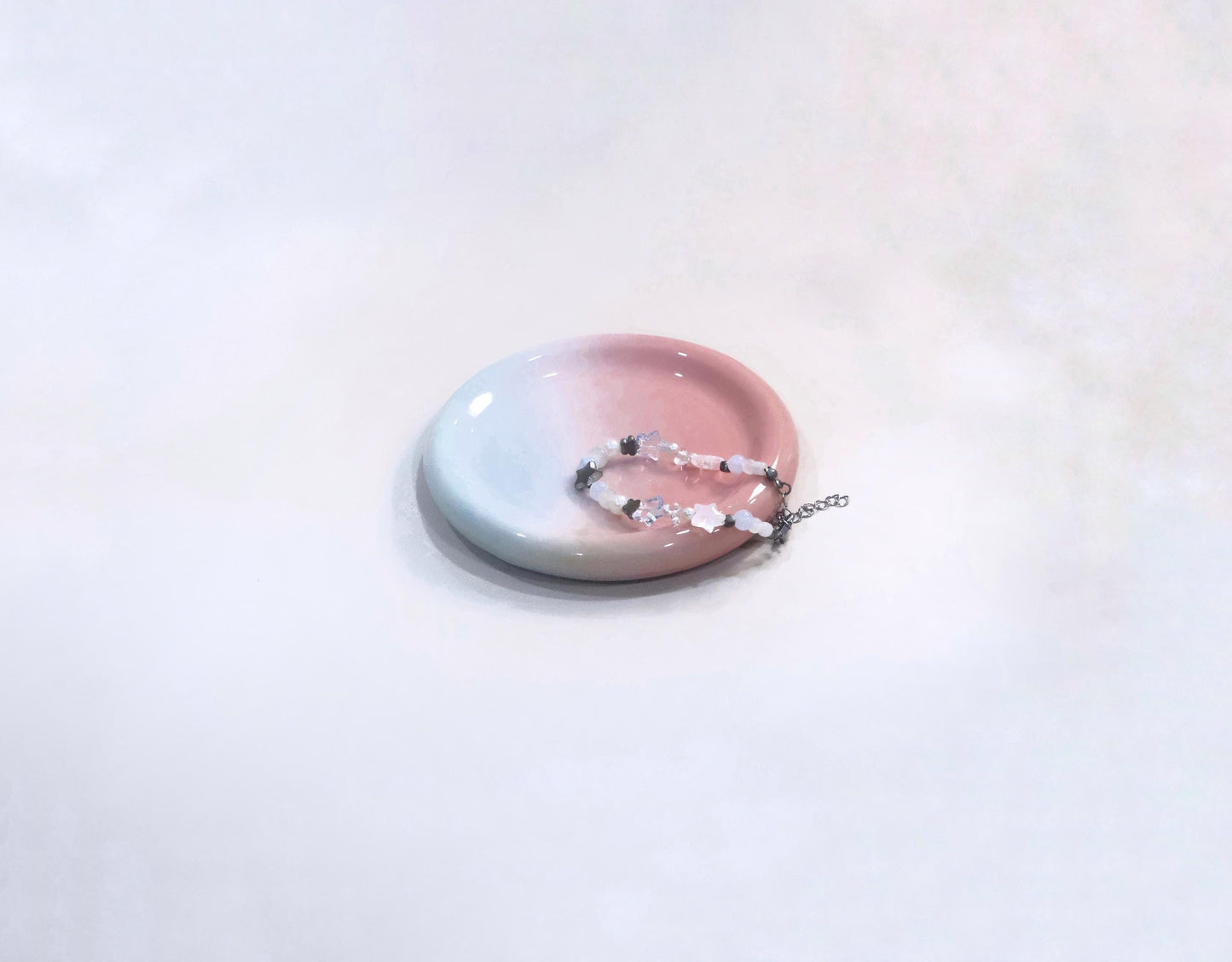 Ómbre Pink Blue Small Tray
